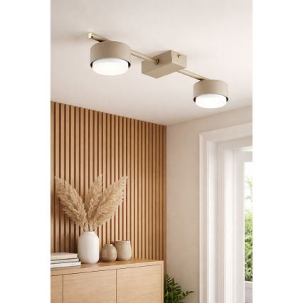 Brilagi - Foco LED MONO 2xGX53/30W/230V beige