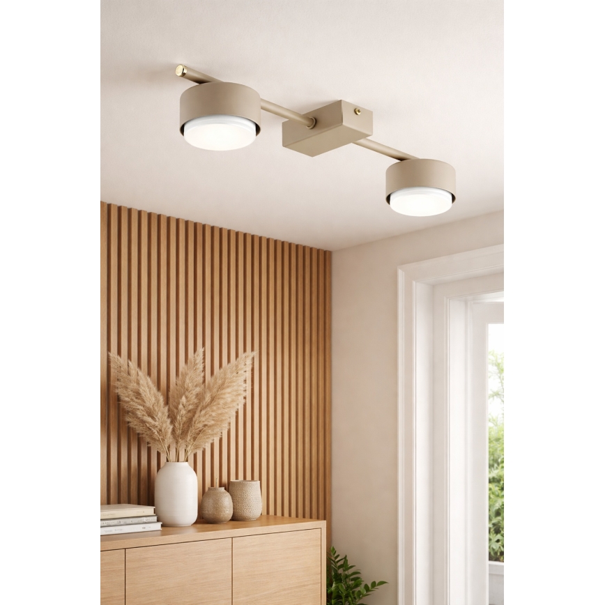 Brilagi - Foco LED MONO 2xGX53/30W/230V beige