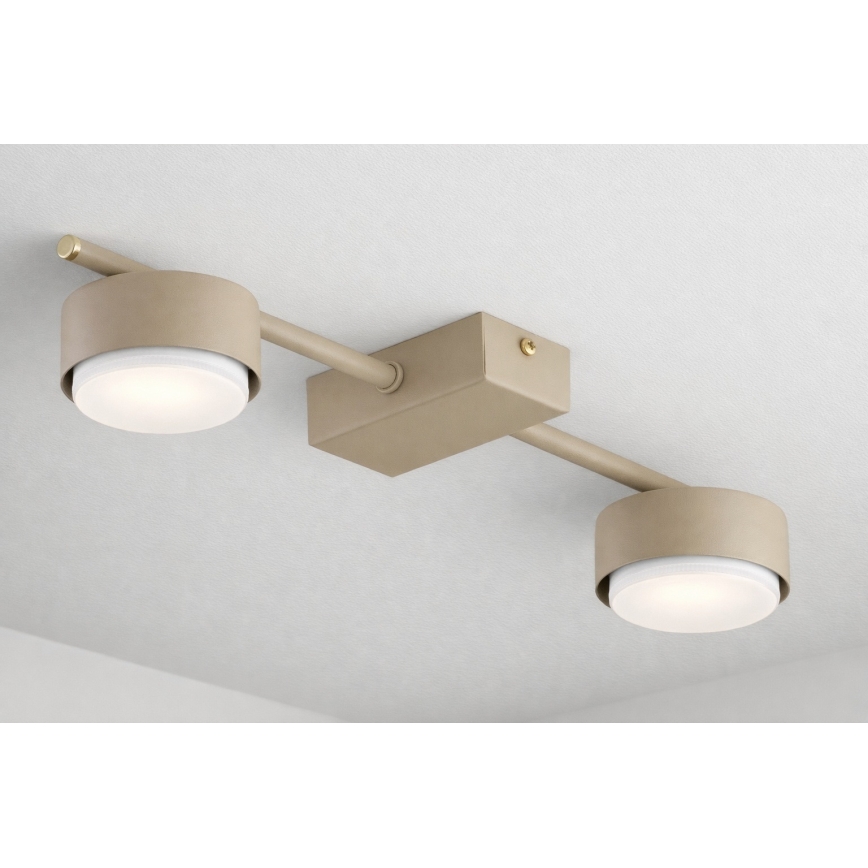 Brilagi - Foco LED MONO 2xGX53/30W/230V beige