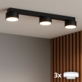 Brilagi - Foco LED MONO 3xGX53/13W/230V negro