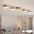 Brilagi - Foco LED MONO 4xGX53/13W/230V beige