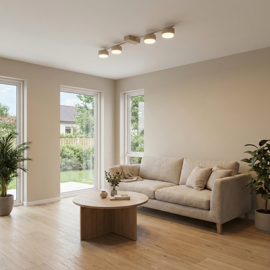 BRILAGI - Foco LED MONO 4xGX53/30W/230V beige
