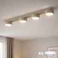BRILAGI - Foco LED MONO 4xGX53/30W/230V beige