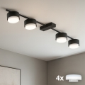 BRILAGI - Foco LED MONO 4xGX53/30W/230V negro