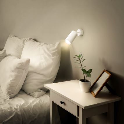 Brilagi - Luminaria empotrable LED RGBW regulable SELE 1xGU10/4,8W/230V 3000K blanco + mando a distancia