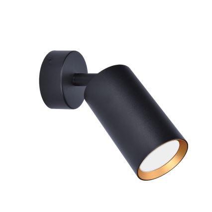 BRILAGI - Foco LED RGBW regulable SELE 1xGU10/4,8W/230V 3000K negro/dorado + mando a distancia