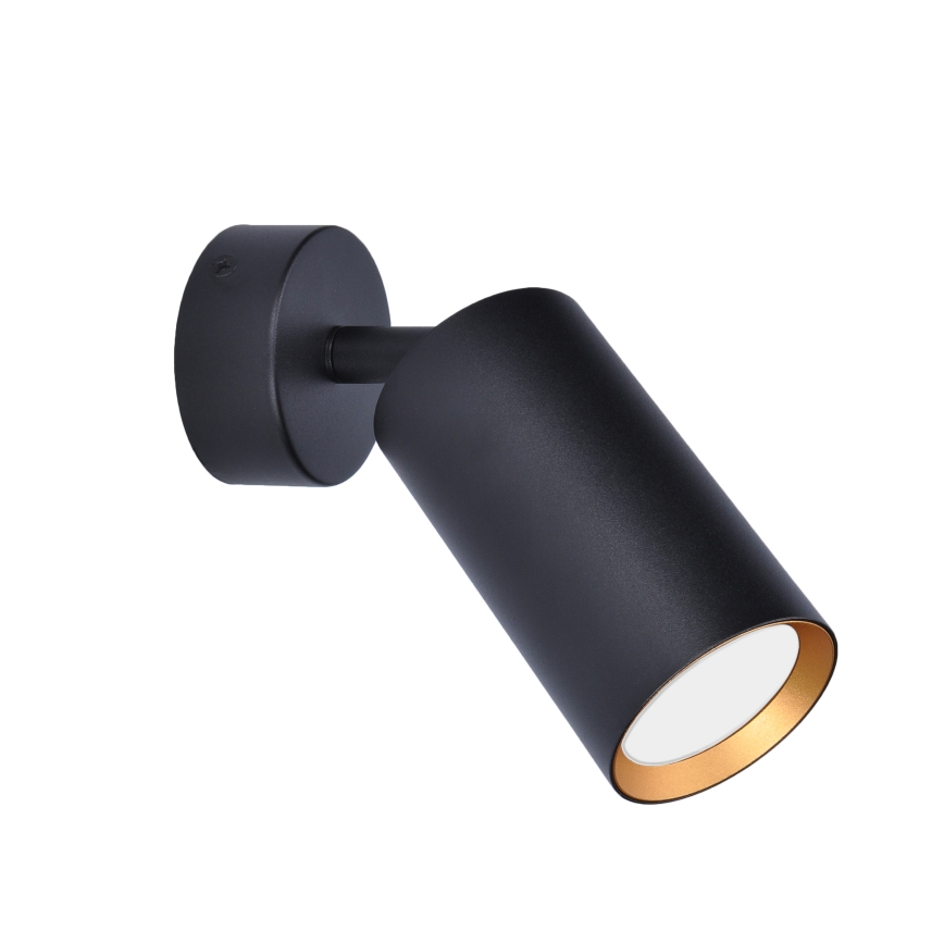 BRILAGI - Foco LED RGBW regulable SELE 1xGU10/4,8W/230V 3000K negro/dorado + mando a distancia