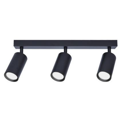 Brilagi - Foco empotrable LED RGBW regulable SELE 3xGU10/4,8W/230V 3000K negro + mando a distancia