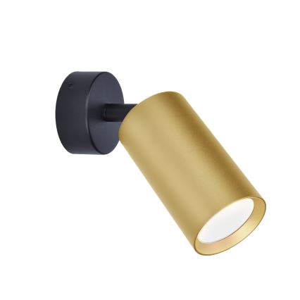 Brilagi - LED RGBW foco empotrable regulable SELE GOLDEN 1xGU10/4,8W/230V 3000K negro/dorado + mando a distancia