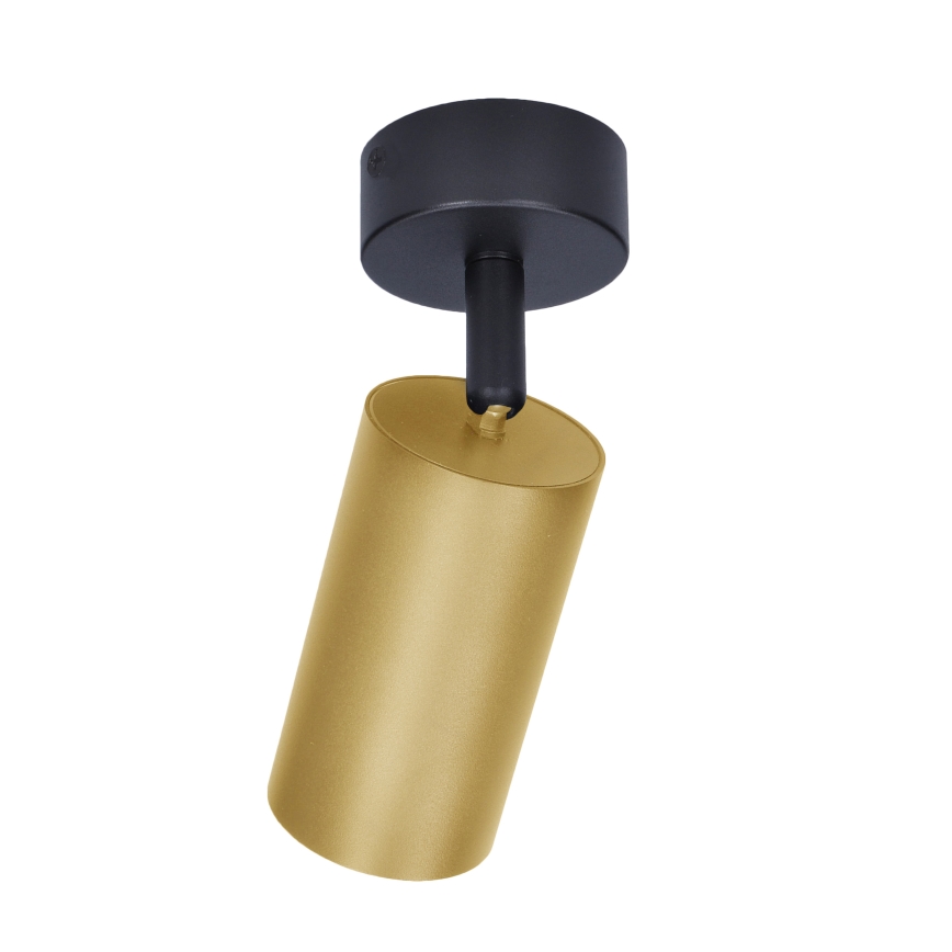 Brilagi - LED RGBW foco empotrable regulable SELE GOLDEN 1xGU10/4,8W/230V 3000K negro/dorado + mando a distancia