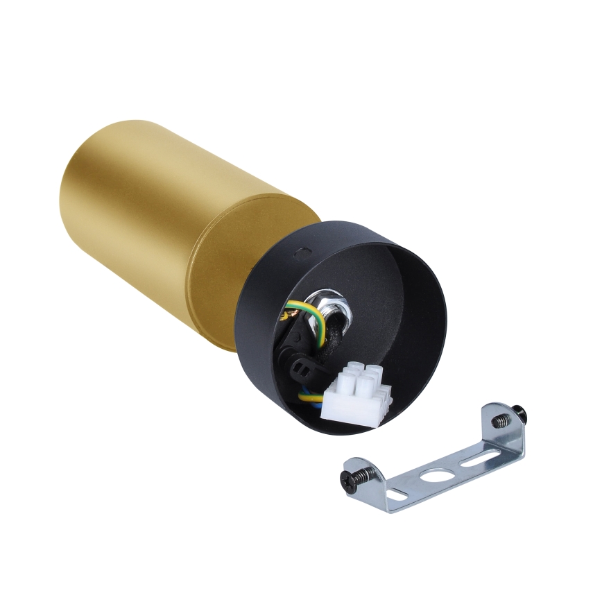 Brilagi - LED RGBW foco empotrable regulable SELE GOLDEN 1xGU10/4,8W/230V 3000K negro/dorado + mando a distancia