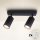 Brilagi - Foco LED RGBW regulable SELE MODERN 2xGU10/4,8W/230V 3000K negro + mando a distancia