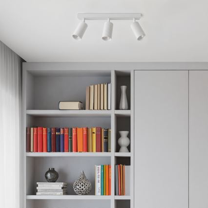 Brilagi - LED RGBW Foco empotrable regulable SELE MODERN 3xGU10/4,8W/230V 3000K blanco + mando a distancia