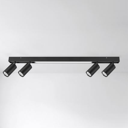 Brilagi - Foco LED SELE 4xGU10/30W/230V + LED/25W negro