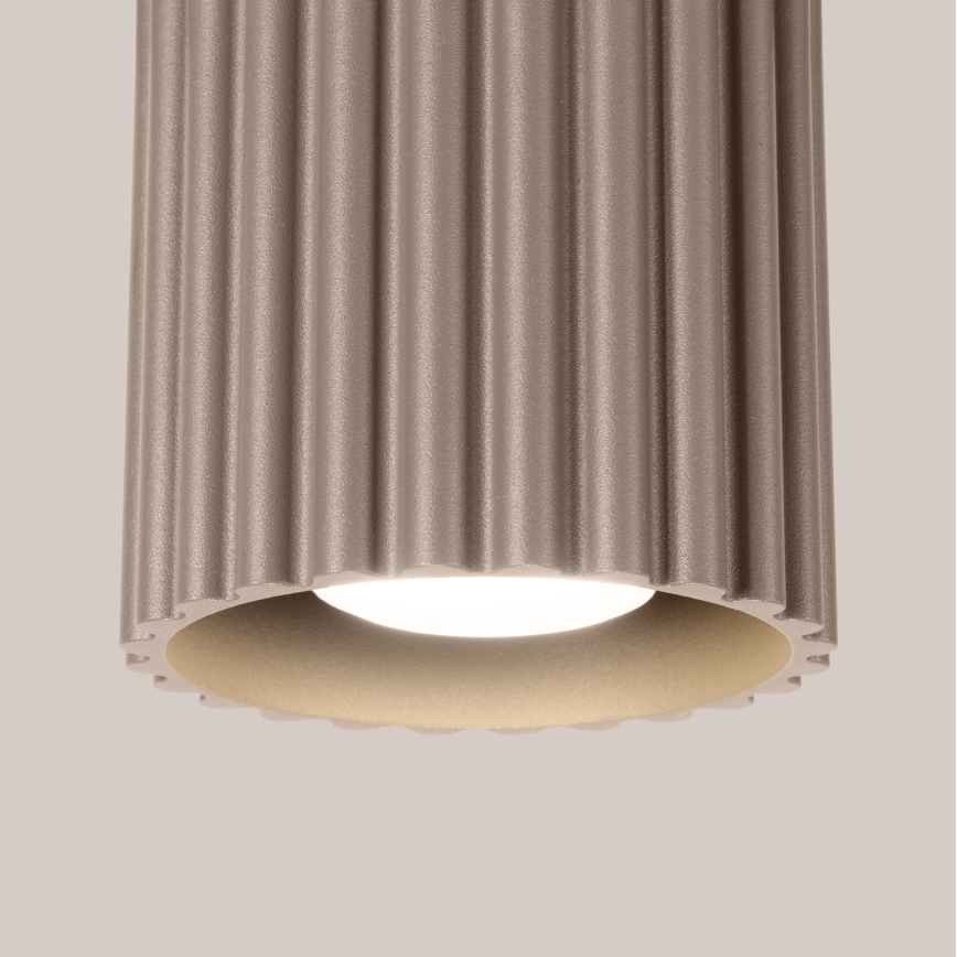 Brilagi - Foco LED SFERA 1xGU10/10W/230V Ø 10 cm taupe
