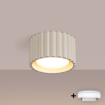 Brilagi - Foco LED SFERA 1xGX53/30W/230V Ø 10 cm color crema