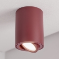 BRILAGI - Foco MIA 1xGU10/30W/230V 100x80 mm burdeos