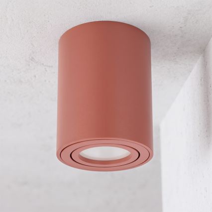 BRILAGI - Foco MIA 1xGU10/30W/230V 100x80 mm marrón
