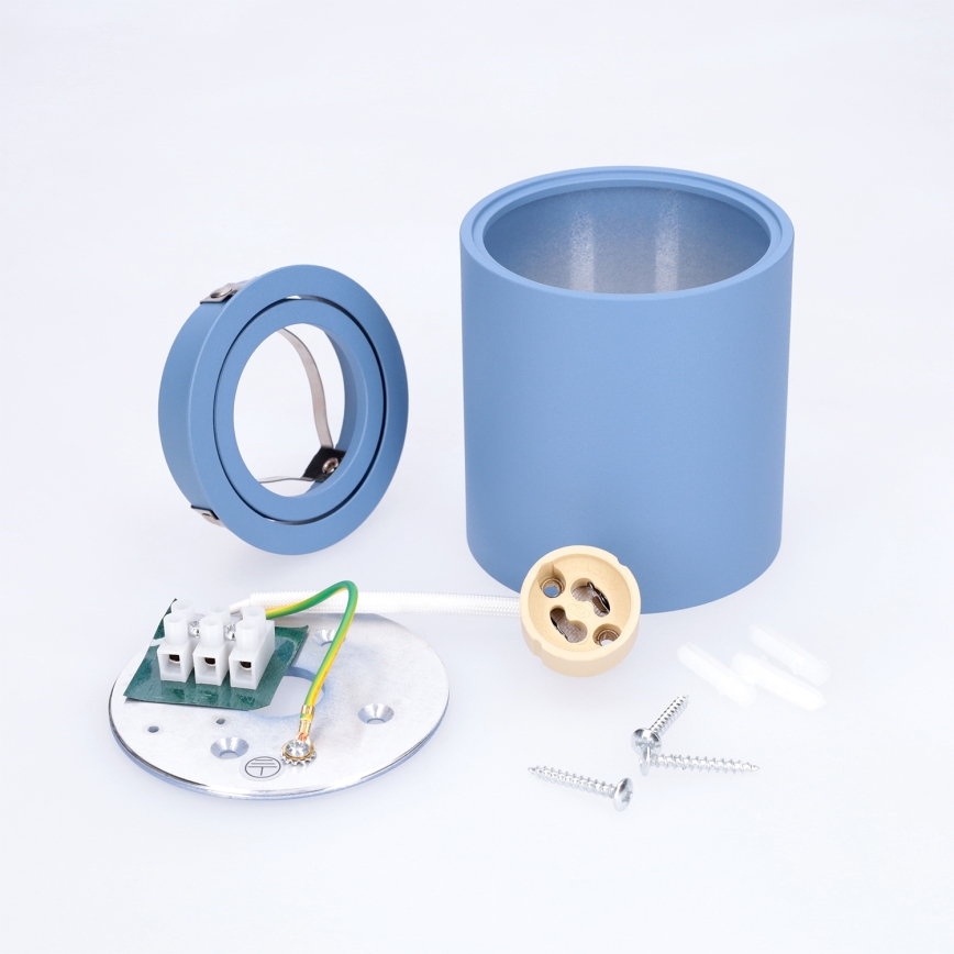 BRILAGI - Foco MIA 1xGU10/30W/230V 84x80 mm azul
