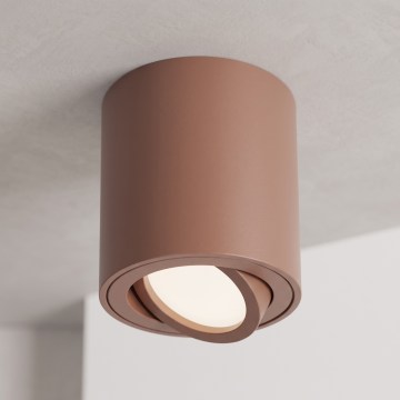 BRILAGI - Foco MIA 1xGU10/30W/230V 84x80 mm marrón