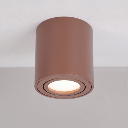 BRILAGI - Foco MIA 1xGU10/30W/230V 84x80 mm marrón