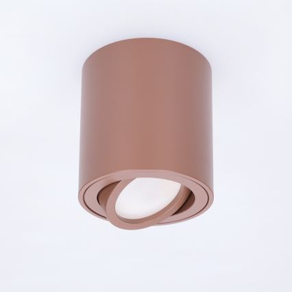 BRILAGI - Foco MIA 1xGU10/30W/230V 84x80 mm marrón