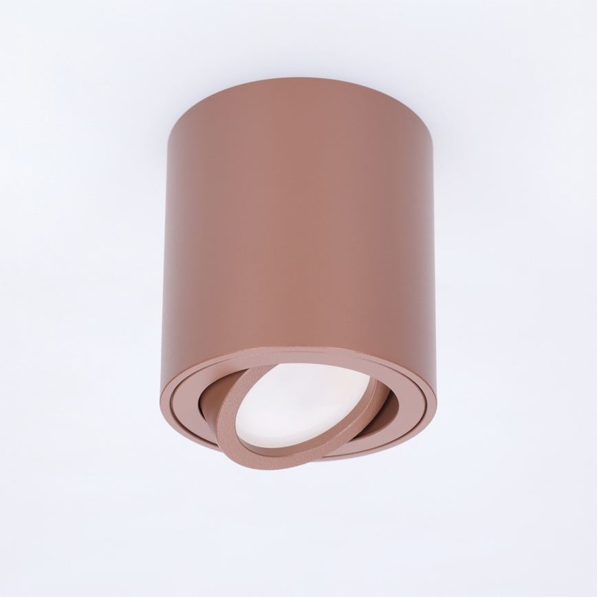BRILAGI - Foco MIA 1xGU10/30W/230V 84x80 mm marrón