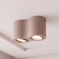 BRILAGI - Foco MIA DOUBLE 2xGU10/30W/230V beige