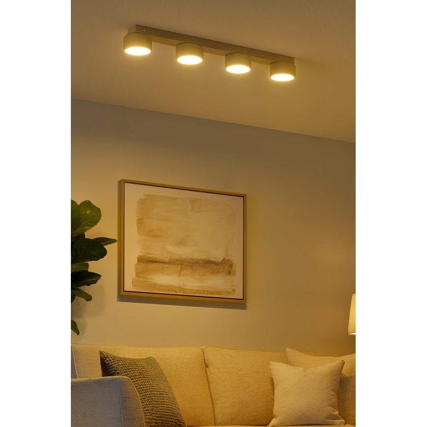 Brilagi - Foco MONO 4xGX53/12W/230V beige