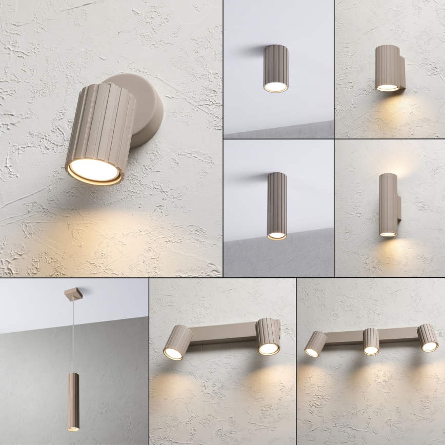 Brilagi - Foco orientable CRISPINA 1xGU10/10W/230V beige