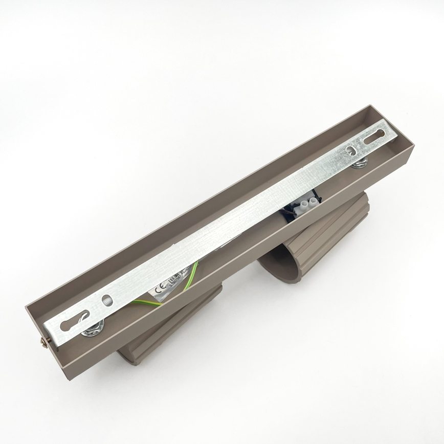 Brilagi - Foco orientable CRISPINA 2xGU10/10W/230V beige