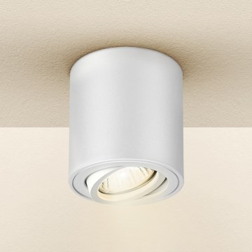 Brilagi - Foco orientable MIA 1xGU10/30W/230V 84x80 mm plateado