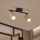 Brilagi - Foco orientable MODERN WOOD 2xGU10/8W/230V madera/negro