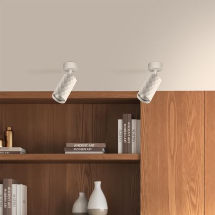 Brilagi - Foco orientable SELE DIAMANT 1xGU10/30W/230V blanco