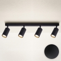 Brilagi - Foco orientable SELE MODERN 4xGU10/30W/230V negro