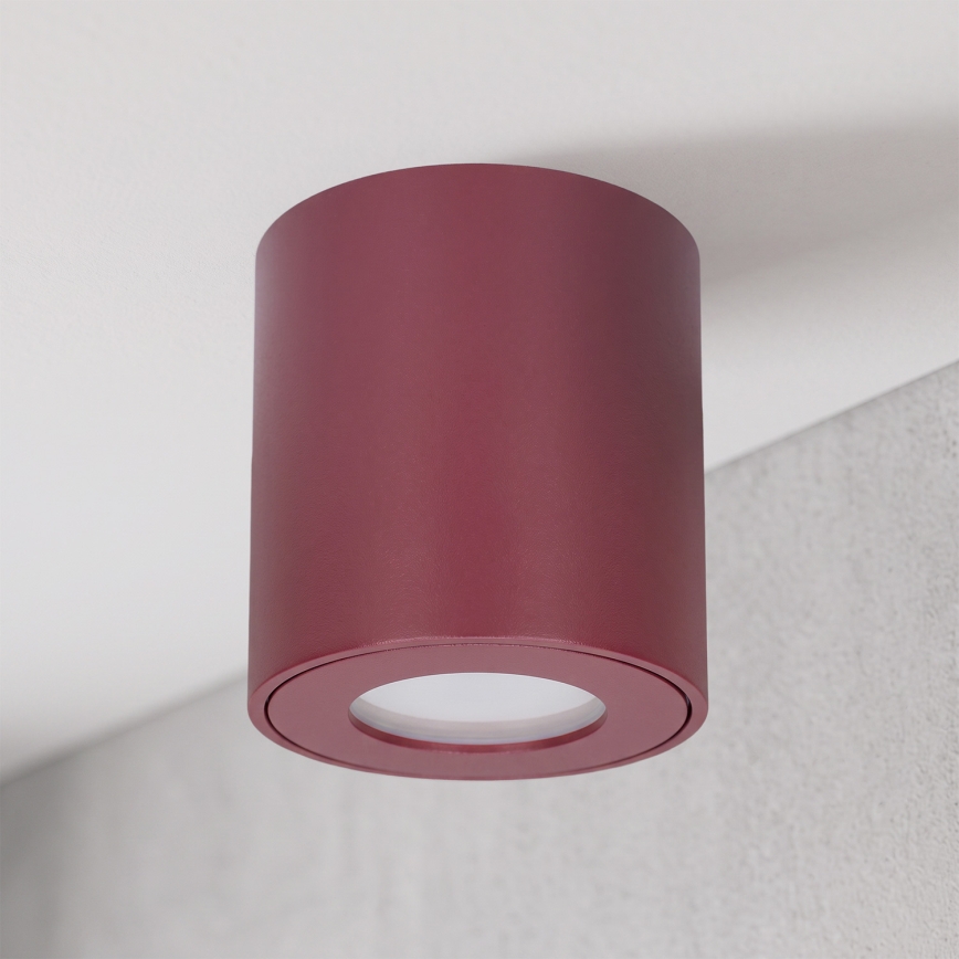 BRILAGI - Foco para baño MIA 1xGU10/30W/230V 84x80 mm burdeos IP54