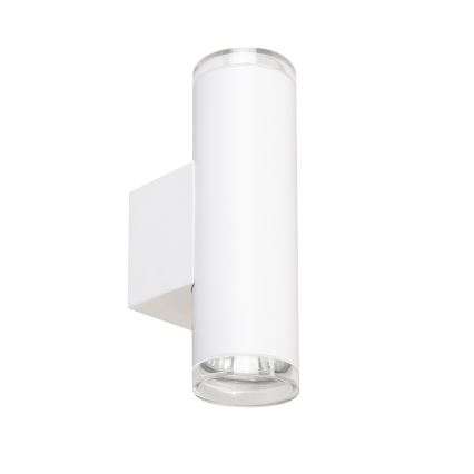 Brilagi - Aplique de pared para baño SELE AQUA 2xGU10/30W/230V IP44 blanco