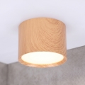 BRILAGI - Foco para baño SMOOTH 1xGX53/15W/230V 60x82 mm acabado en roble IP54