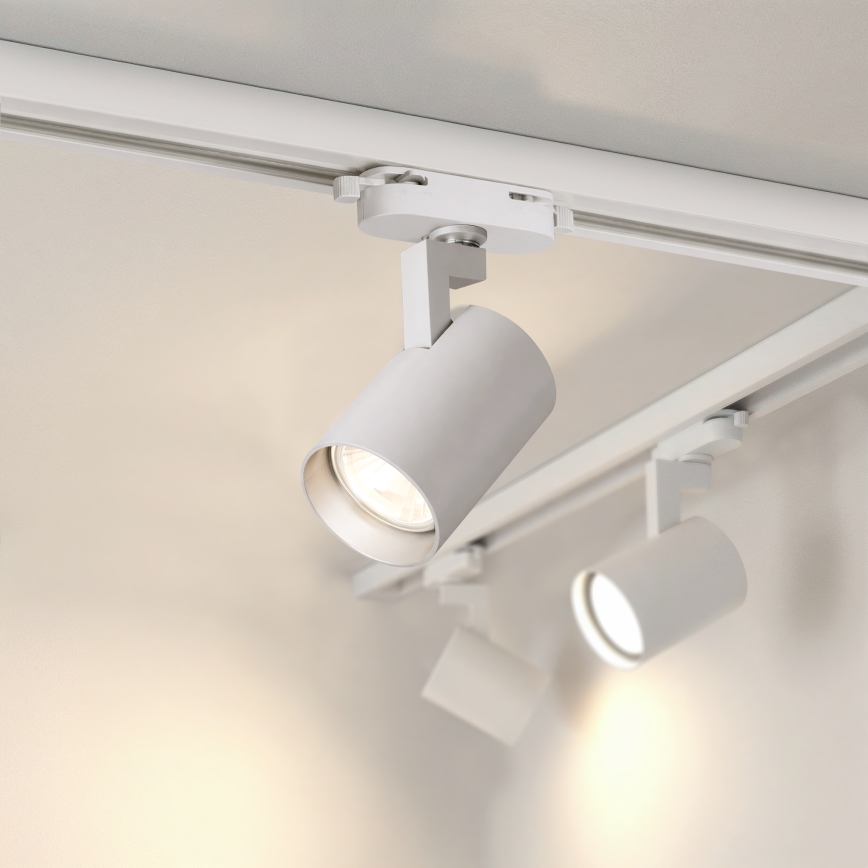 Brilagi - Foco para sistema de riel HUSKY 4xGU10/10W/230V blanco