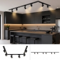 Brilagi - Foco para sistema de riel HUSKY 6xGU10/10W/230V negro