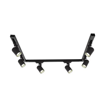 Brilagi - Foco para sistema de riel HUSKY 6xGU10/10W/230V negro