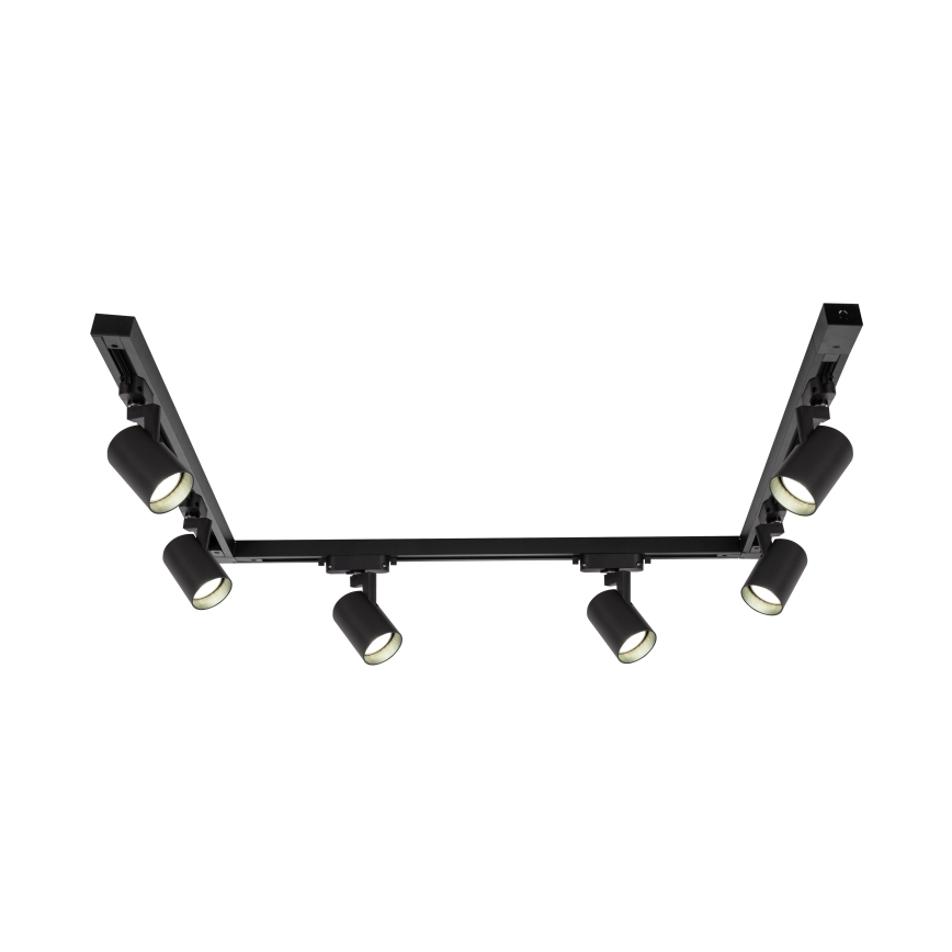 Brilagi - Foco para sistema de riel HUSKY 6xGU10/10W/230V negro