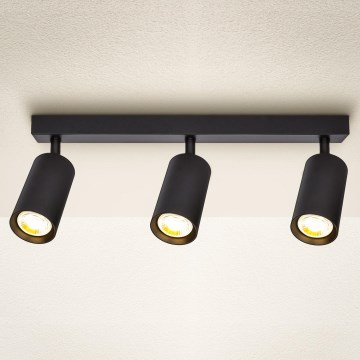 Brilagi - Foco SELE 3xGU10/30W/230V negro