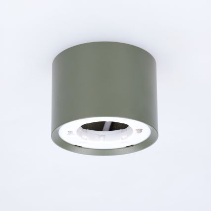 BRILAGI - Foco SMOOTH 1xGX53/15W/230V 60x82 mm verde oscuro