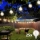 Brilagi - Guirnalda decorativa LED para exterior GIRLANDA 25xE12/0,8W/230V 20m verde IP44 blanco cálido