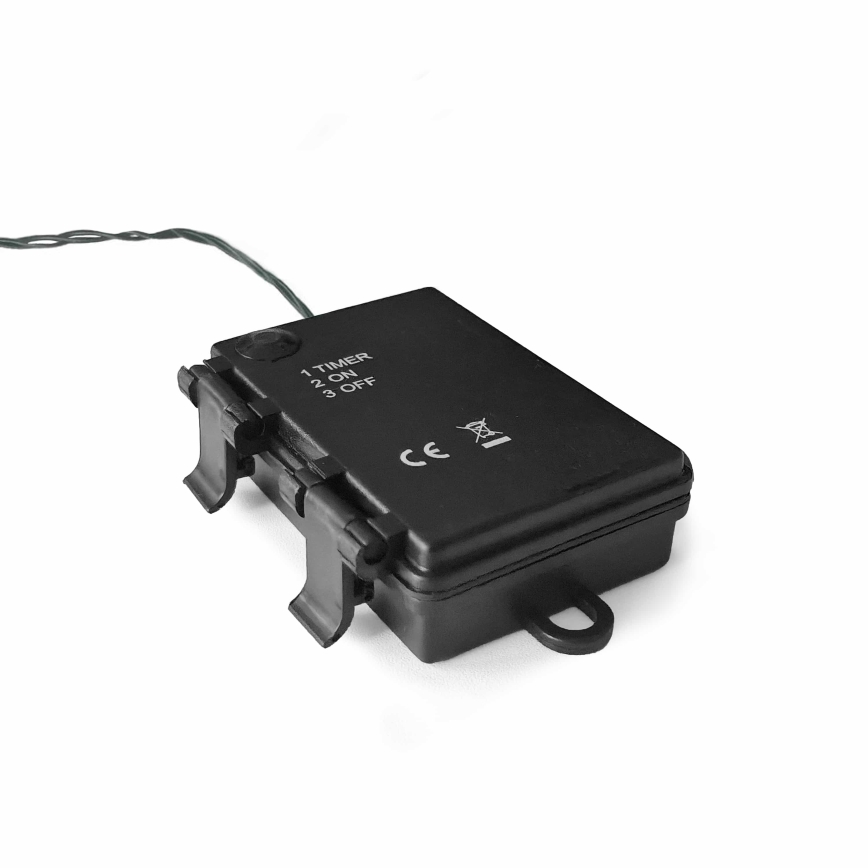 BRILAGI - Guirnalda LED navideña para exterior 300 cm, 3xAA, IP44