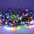 Brilagi - Guirnalda LED para exterior, 100 LEDs / 8 funciones, 13 m, IP44, multicolor