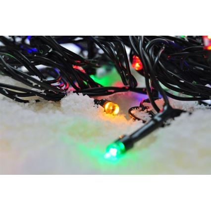 Brilagi - Guirnalda LED para exterior, 100 LEDs / 8 funciones, 13 m, IP44, multicolor