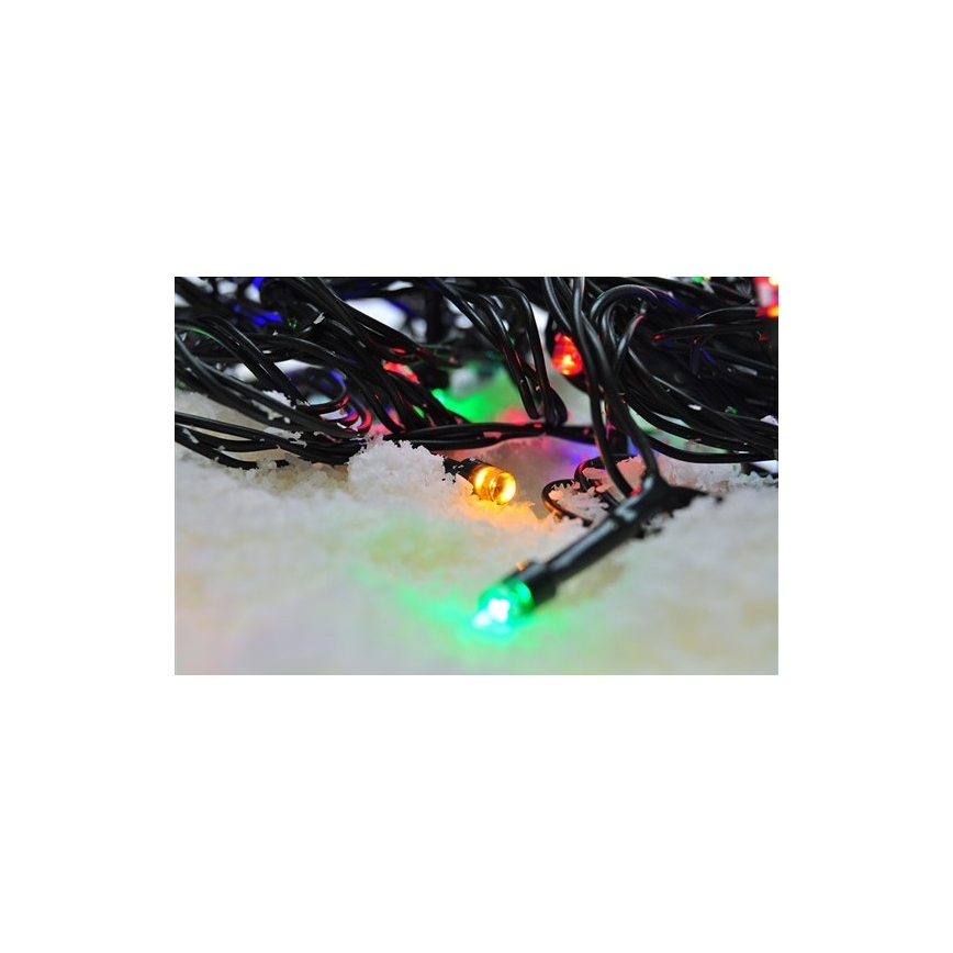 Brilagi - Guirnalda LED para exterior, 100 LEDs / 8 funciones, 13 m, IP44, multicolor