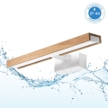 Brilagi - Iluminación LED 3 en 1 para espejo de baño WOODY MIRROR LED/8W/230V 40 cm IP44 blanco/roble